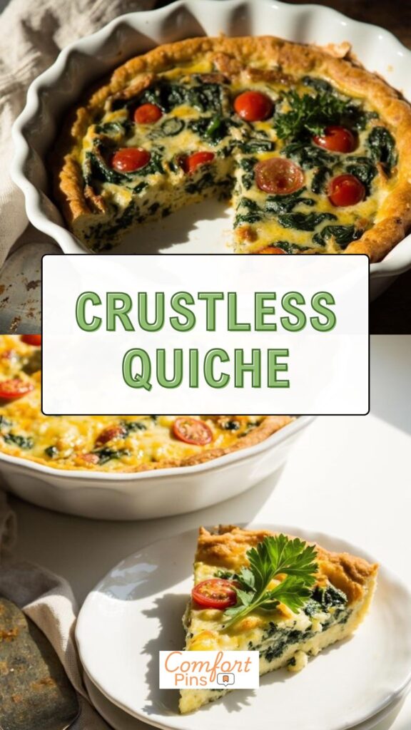 Crustless Quiche