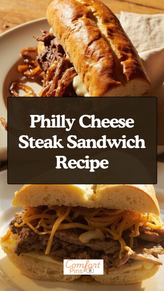 Philly Cheese Steak Sandwich Recipe